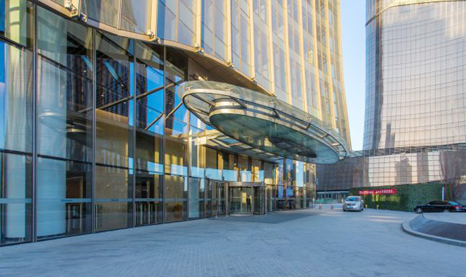 金辉大厦正门图